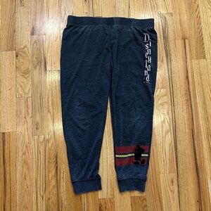 DISNEY DISNEYLAND JOGGERS dark gray with logo size XL